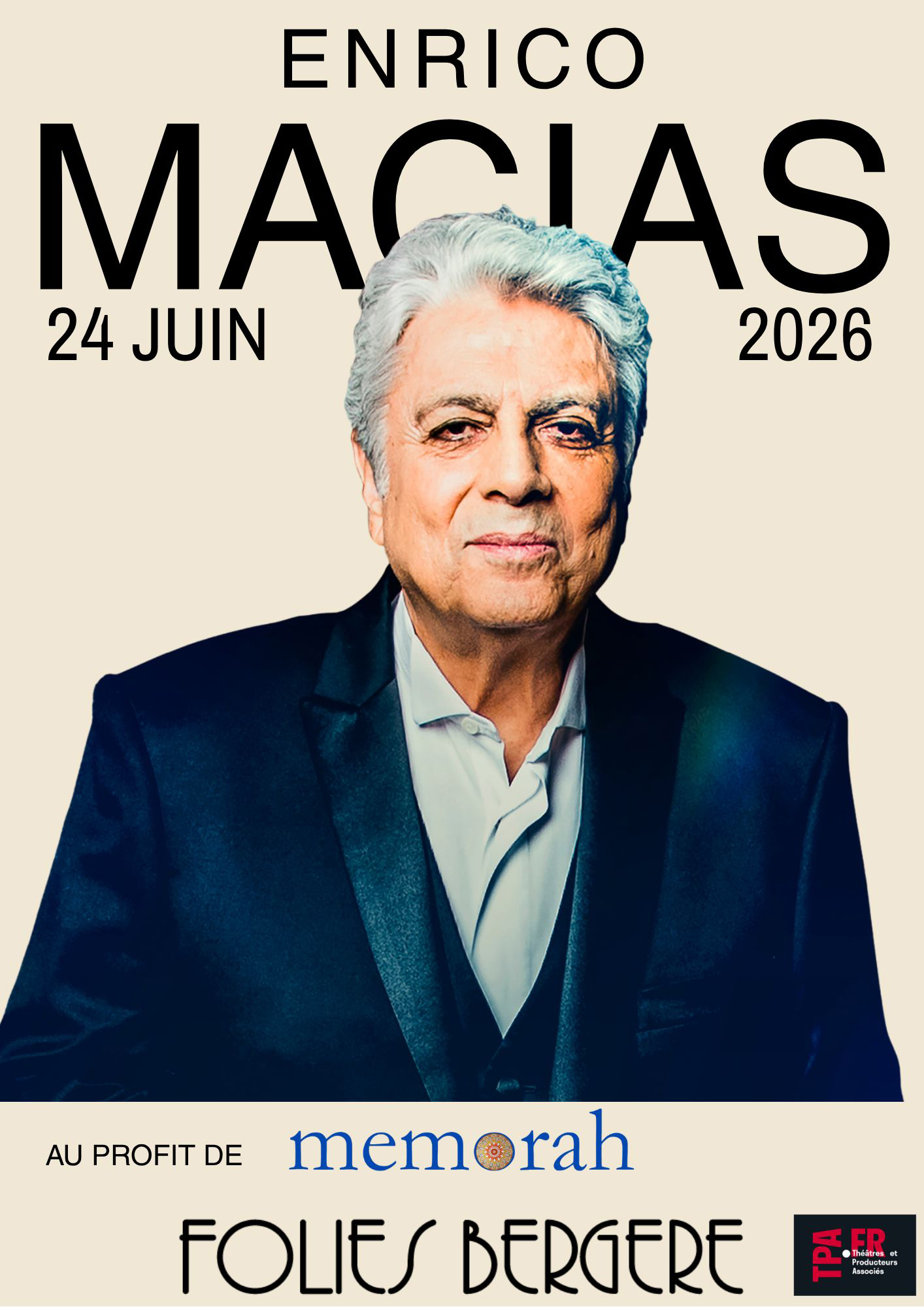 Enrico Macias aux Folies Bergères